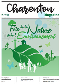 Couverture Charenton Magazine n°287
septembre