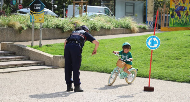 Apprendre à faire du vélo